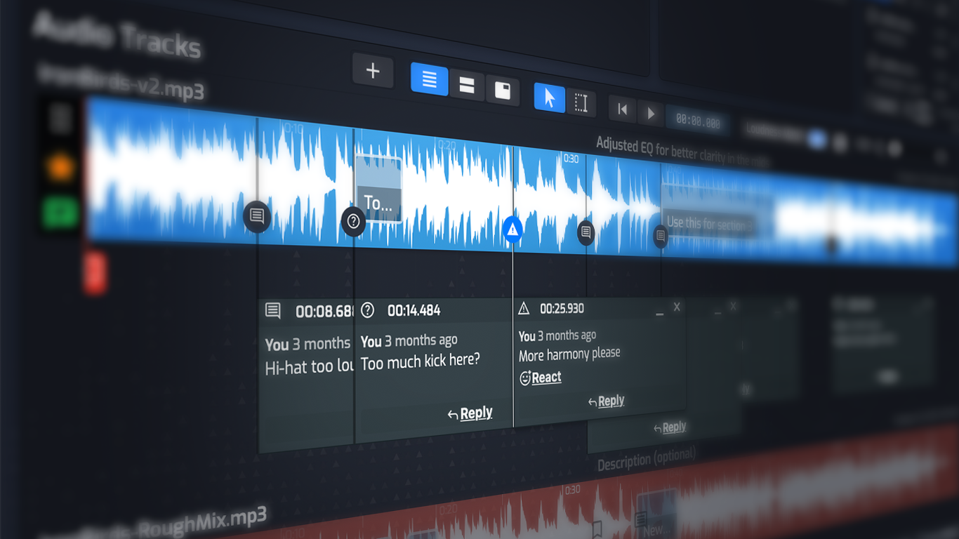 Opusonix - On-Track Comments in 3D