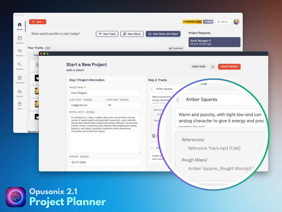 Opusonix Project Planner Banner v2