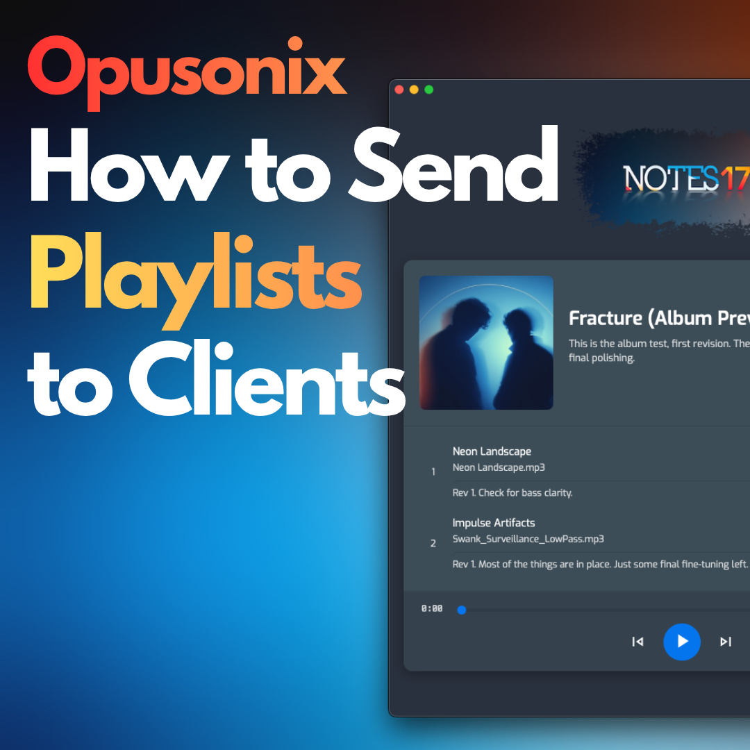 Opusonix - Playlists